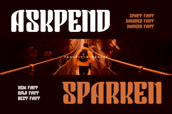 Askpend Sparken: A Serif Font for Real-World Design