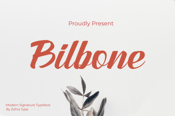 Bilbone: A Bold Script Font for Impactful Design