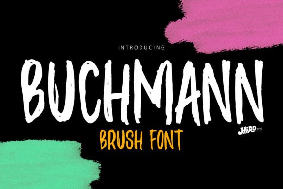 Buchmann: A Handwritten Font for Elegant Design