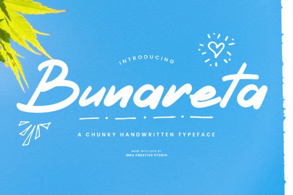 Bunareta: A Playful Typeface for Creative Projects