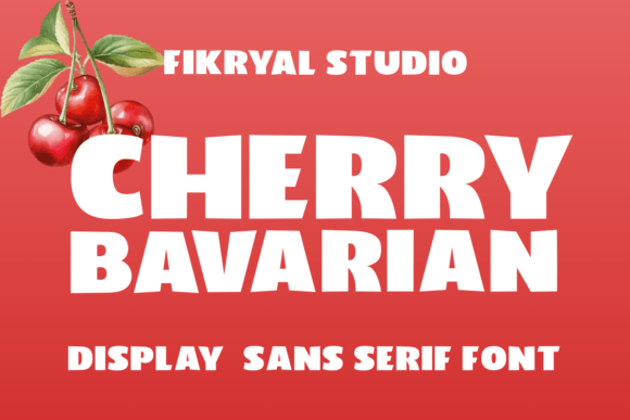 Cherry Bavarian: Bold Font for Impactful Campaigns
