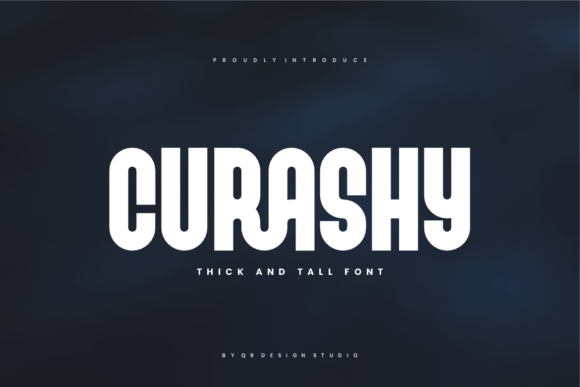 Curashy: A Bold Font for Editorial Excellence