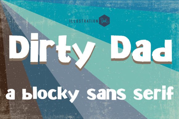Dirty Dad Font for Bold Web Design