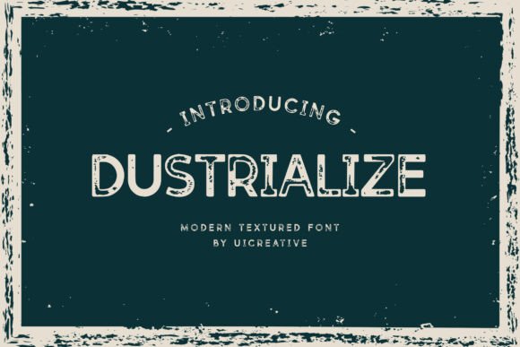 Dustrialize: Bold Serif Font for Web Design
