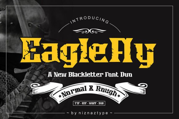 Eaglefly Font: Bold & Beautiful
