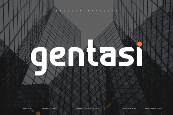 Gentasi: A Bold Font for Business