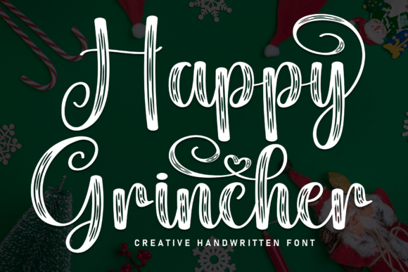 Happy Grincher: A Playful Brush Font