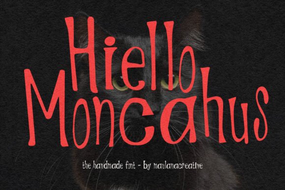 Hiello Moncahus: A Playful Display Font