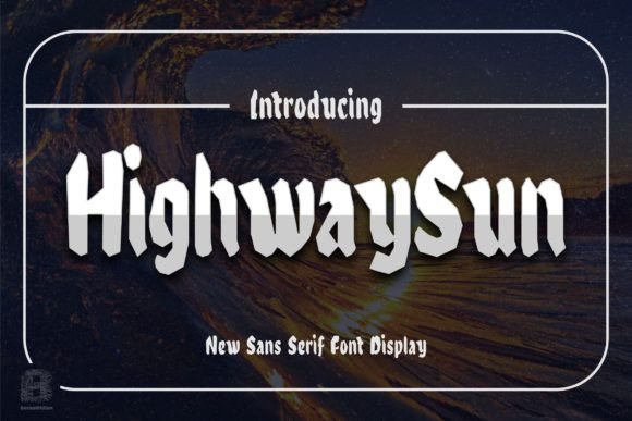 Highwaysun Font: Bold & Beautiful