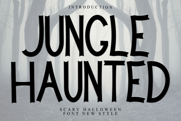 Jungle Haunted Font Review