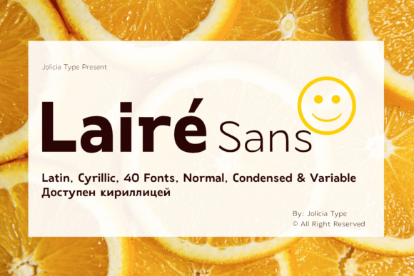 Laire Sans: Bold Web Typography