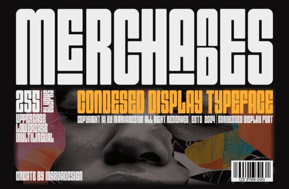 Merchandes: A Bold Font for Editorial Design