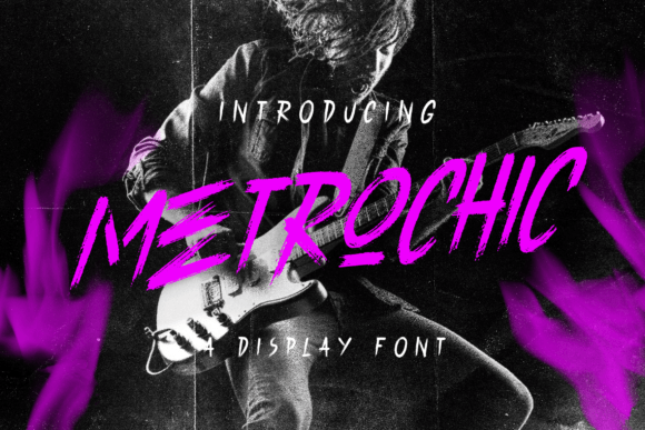 Metrochick: A Bold Blackletter for Designers