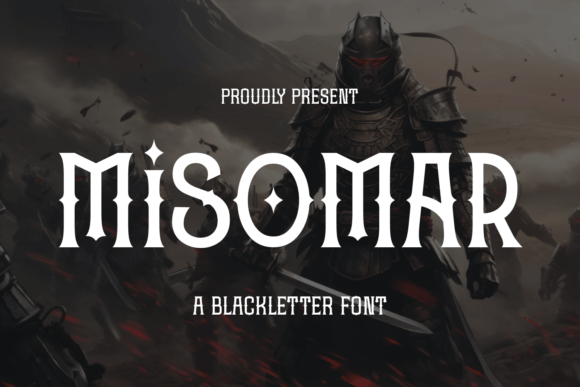 Misomar: Bold Blackletter Font