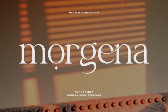 Morgena: A Serif Font for Web Design