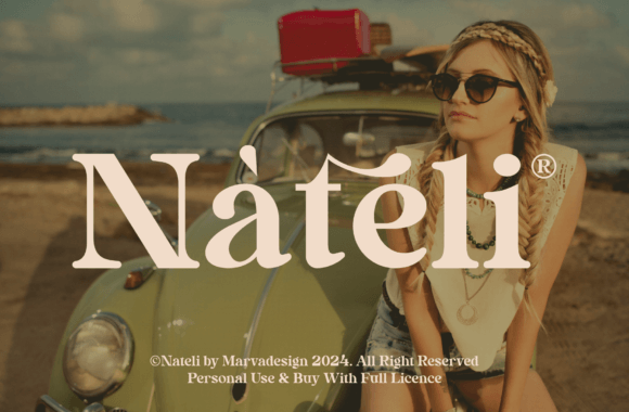 Nateli is a display serif font that brings a touch of sophistication to any digital project. As a web designer, I often find myself searching for the perfect typeface that can elevate a layout without overwhelming it. Nateli has become one of my go-to choices when working on projects that require a strong visual identity. Its bold design and elegant structure make it ideal for headlines and key messaging, offering a striking presence that commands attention.