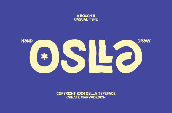 Oslla: A Bold Font for Business Branding