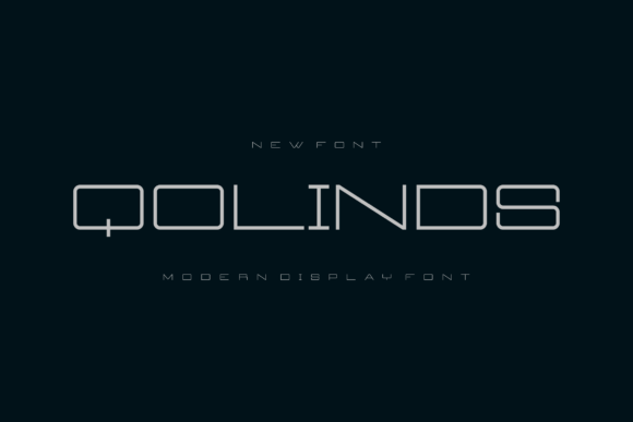 Qolinds: Bold Sans Serif Font