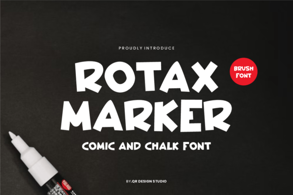 Rotax Marker Font for Creative Projects