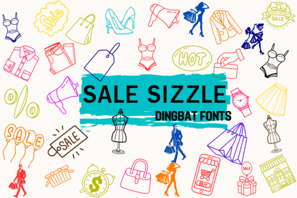 Sale Sizzle Font: Bold & Vibrant