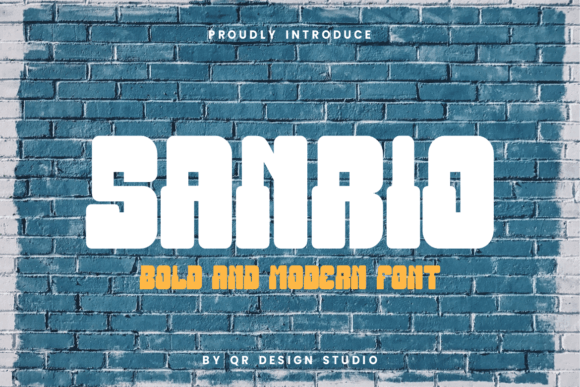 Sanrio: A Quirky Decorative Font