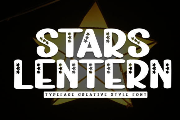 Stars Lentern: A Bold Font for Web Design