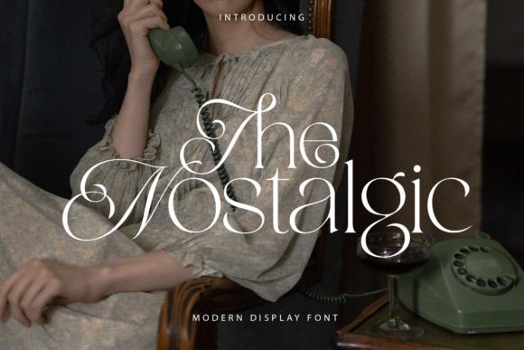 The Nostalgic: A Font That Speaks Volumes