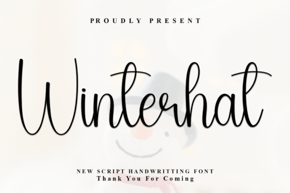Winterhat: A Bold Script Font for Digital Marketing