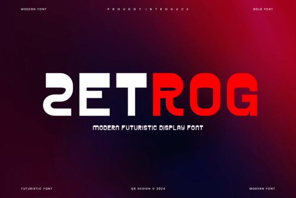 Zetrog – Bold Display Font